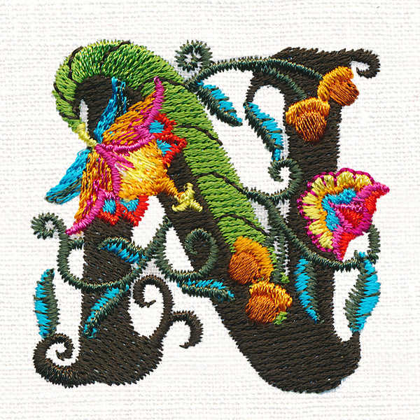 Jacobean Letter N (5 Inch)