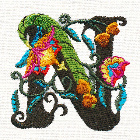 Jacobean Letter N (5 Inch)