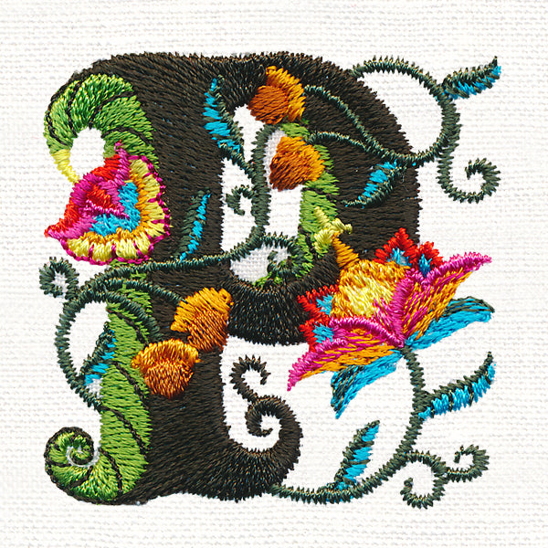 Jacobean Letter P (5 Inch)