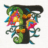 Jacobean Letter T (5 Inch)