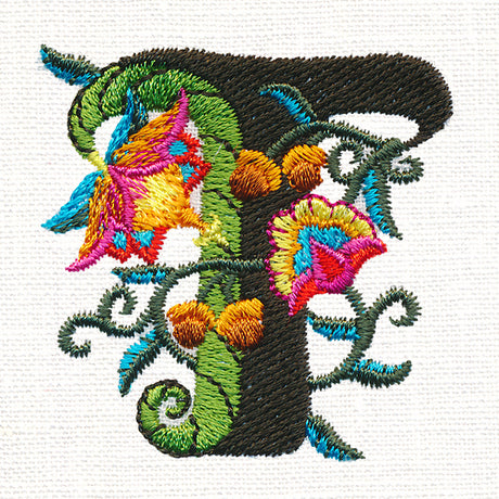 Jacobean Letter T (5 Inch)