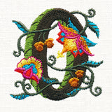 Jacobean Number 0 (5 Inch)