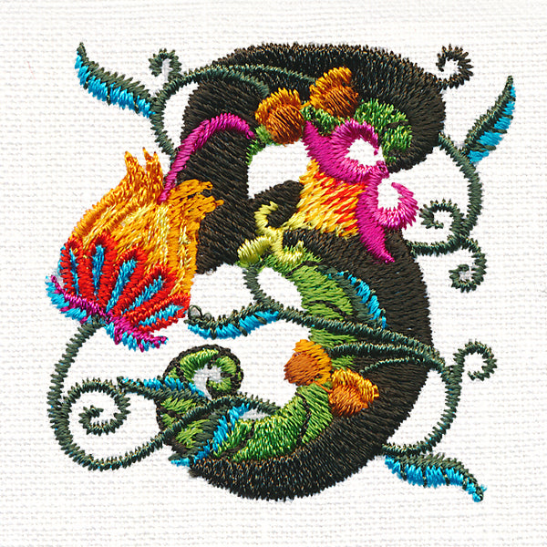 Jacobean Number 5 (5 Inch)