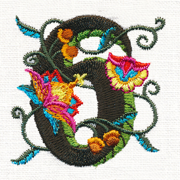 Jacobean Number 6 (5 Inch)