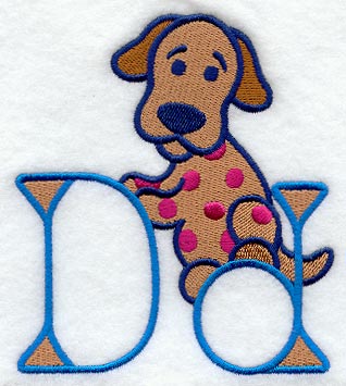 My First Alphabet Letter D