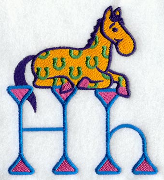My First Alphabet Letter H