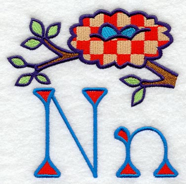 My First Alphabet Letter N