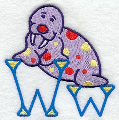 My First Alphabet Letter W