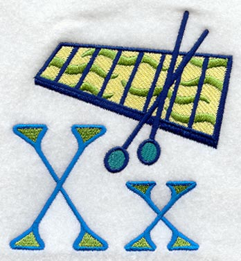 My First Alphabet Letter X