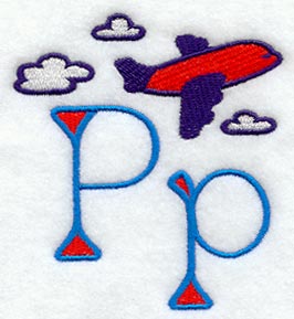 My First Alphabet Letter P
