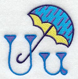 My First Alphabet Letter U