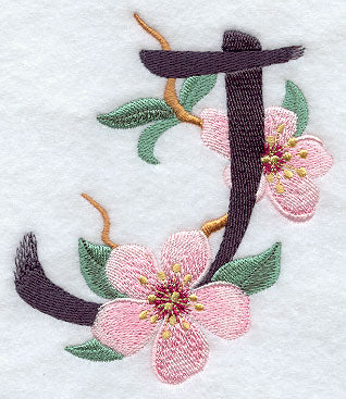 Brushstroke Letter J (5 Inch)