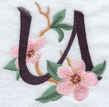 Brushstroke Letter U (5 Inch)