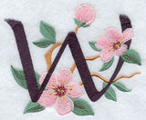 Brushstroke Letter W (5 Inch)