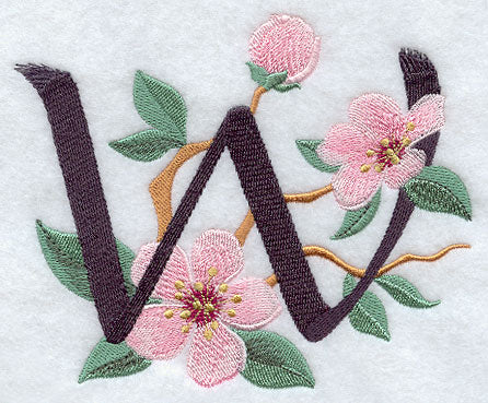 Brushstroke Letter W (5 Inch)