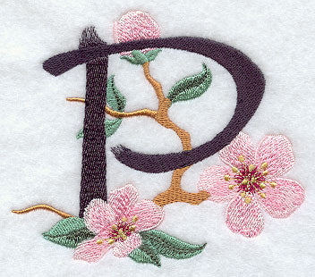 Brushstroke Letter P (5 Inch)