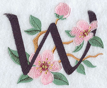 Brushstroke Letter W (5 Inch)