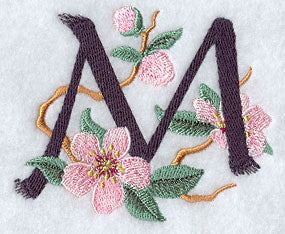 Brushstroke Letter M (5 Inch)