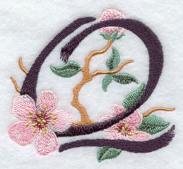 Brushstroke Letter Q (5 Inch)