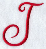 Monogram Script Letter J - 4 Inch
