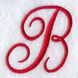 Monogram Script Letter B - 4 Inch