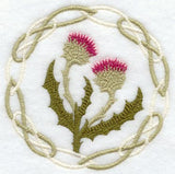 Thistle and Knotwork (Thick Thread)