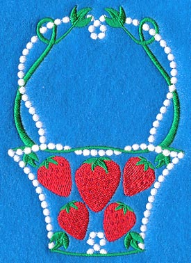 Strawberry Basket (Candlewicking)
