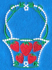 Strawberry Basket (Candlewicking)