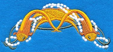 Goldfish Arch (Candlewicking)