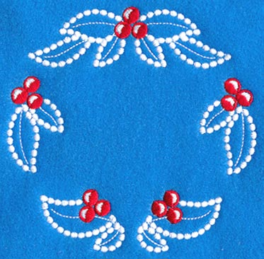 Cherry Circle (Candlewicking)