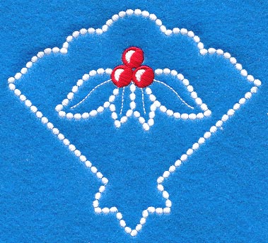 Cherry Fan (Candlewicking)