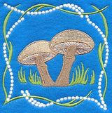 Mushroom Square (Candlewicking)