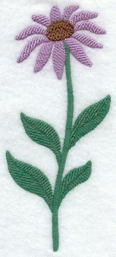 Coneflower (Long-Stemmed) (Thick Thread)