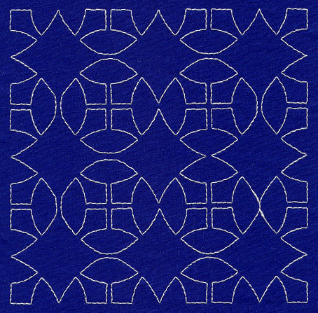 Mikado Sashiko Square