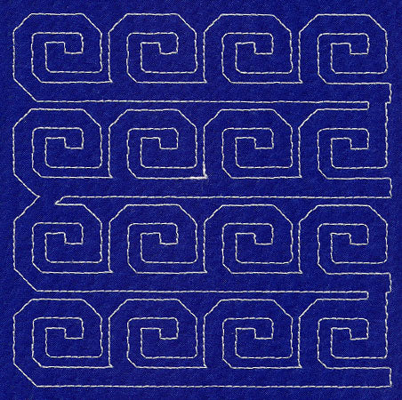 Sayagata Sashiko Square