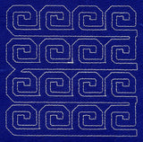 Sayagata Sashiko Square