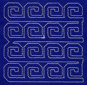 Sayagata Sashiko Square