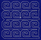 Sayagata Sashiko Square