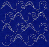 Ta-Tu Tail Sashiko Square