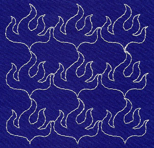 Honoo Sashiko Square