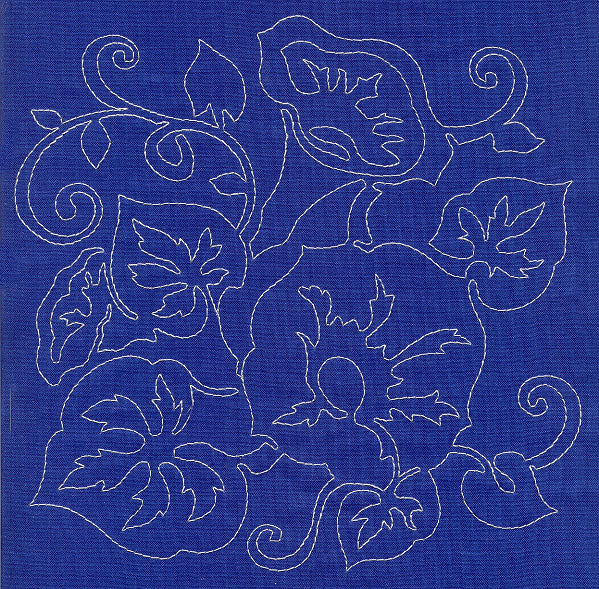 Morning Glory Sashiko Square (Single Run)