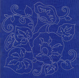 Morning Glory Sashiko Square (Single Run)