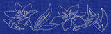 Lily Sashiko Border (Single Run)