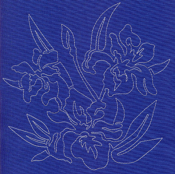 Iris Sashiko Square (Single Run)