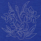 Iris Sashiko Square (Single Run)