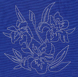 Iris Sashiko Square (Single Run)