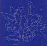 Orchid Sashiko Square (Single Run)