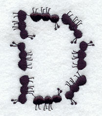 Ant Letter D (3 inch)