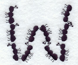 Ant Letter W (3 inch)
