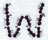 Ant Letter W (3 inch)